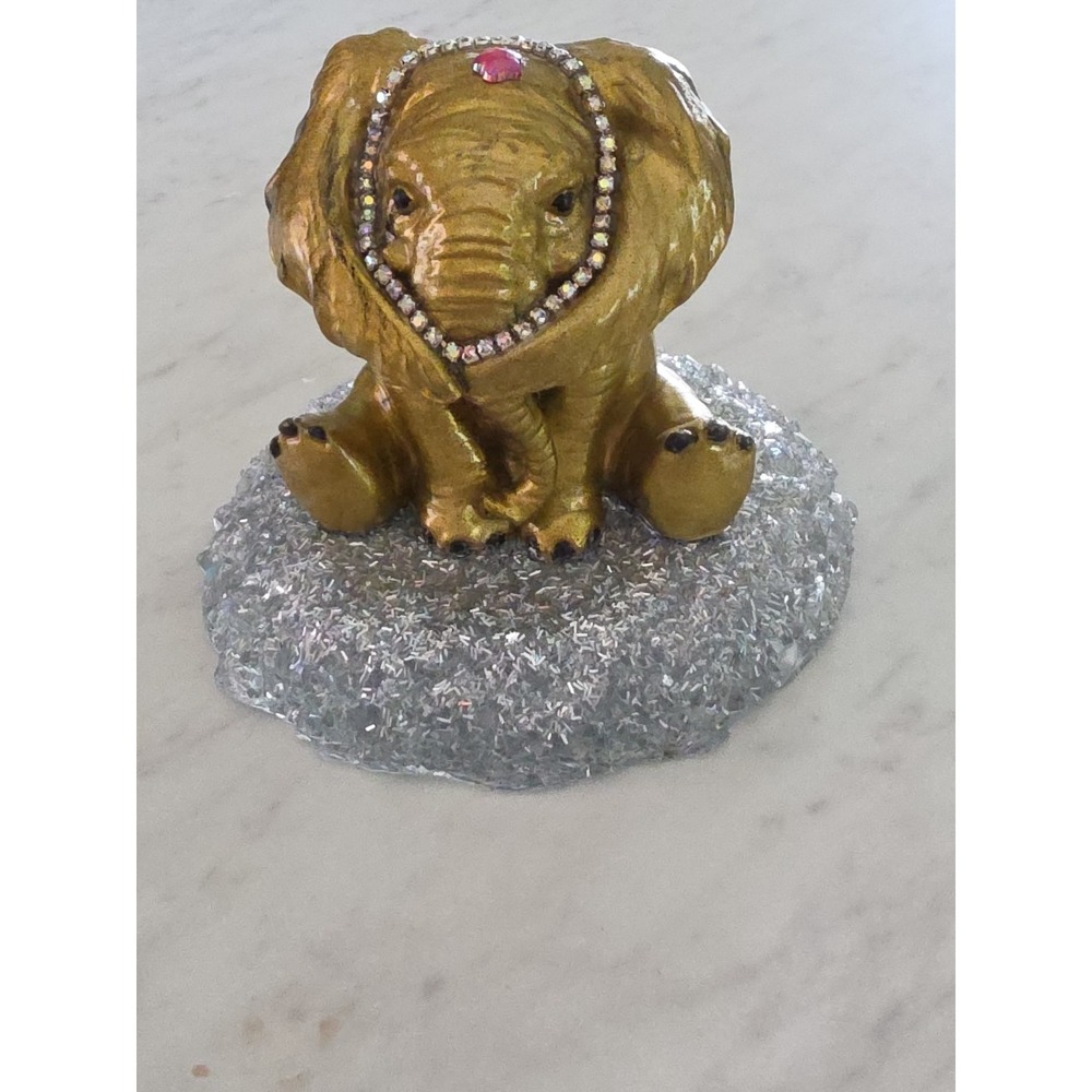Handmade Resin Elephant Decoration Gift Paperweight - Picture 1 of 7